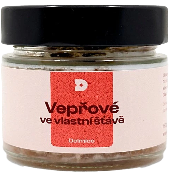 Delmico Vepřové ve vlastní šťávě Delmico 150g