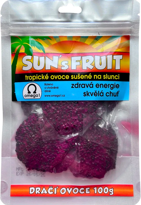 Sun´s fruit Sušené Dračí ovoce Sun's Fruit 100g