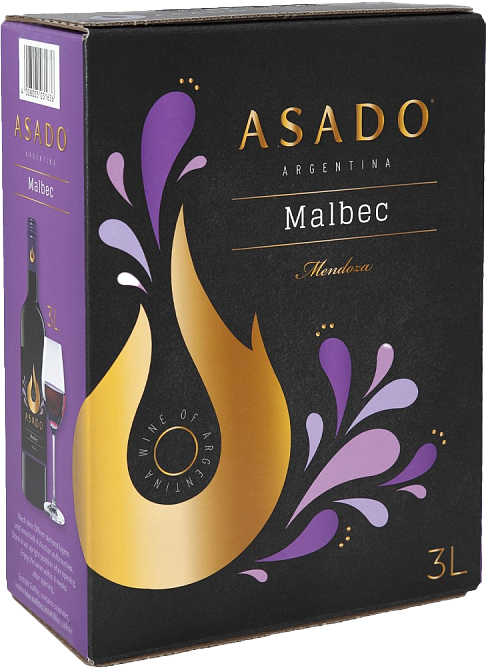 Asado Asado Malbec Bag in Box 3l