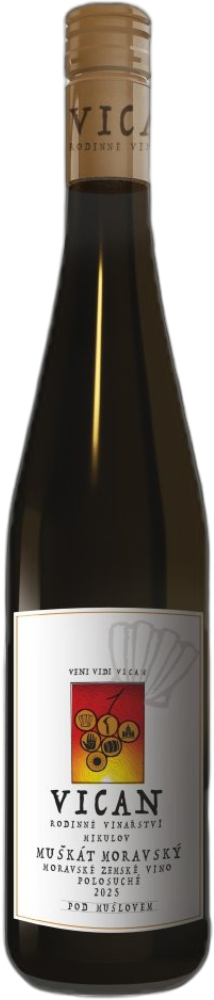 Vinařství Vican Vican Muškát moravský 2025