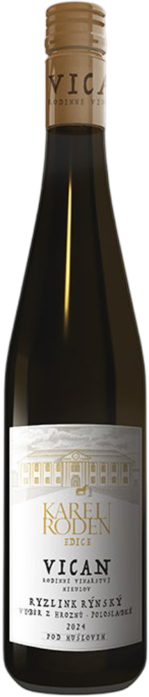 Vinařství Vican Vican Ryzlink rýnský Edice Karel Roden Výběr z hroznů 2024