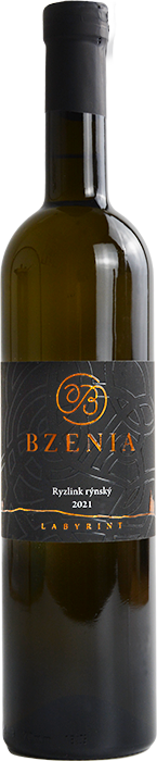 Rodinné vinařství Bzenia Bzenia Ryzlink rýnský Pozdní sběr 2021