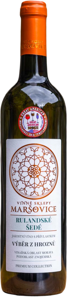 Vinné sklepy Maršovice Maršovice Rulandské šedé 2021, výběr z hroznů