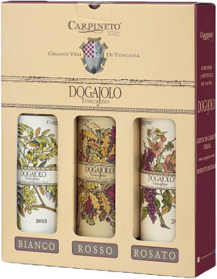 Carpineto Set Carpineto Dogajolo Baby Trio Pack 3x0,75l + Dárkové balení