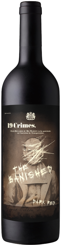 Treasury Wine Estates Treasury Wine Estates 19 Crimes The Banished Dark Red Wine
