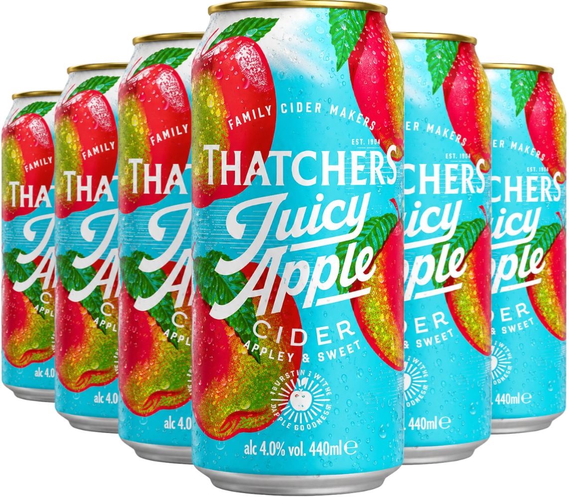 Thatchers Cider Set Cider Thatchers Juicy Apple 0,44l 4+2