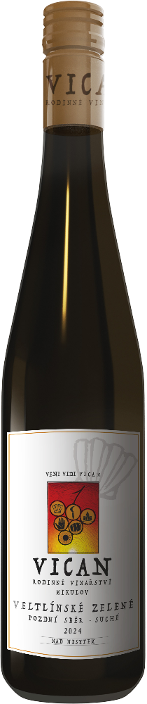 Vinařství Vican Vican Veltlínské zelené Pozdní sběr 2024