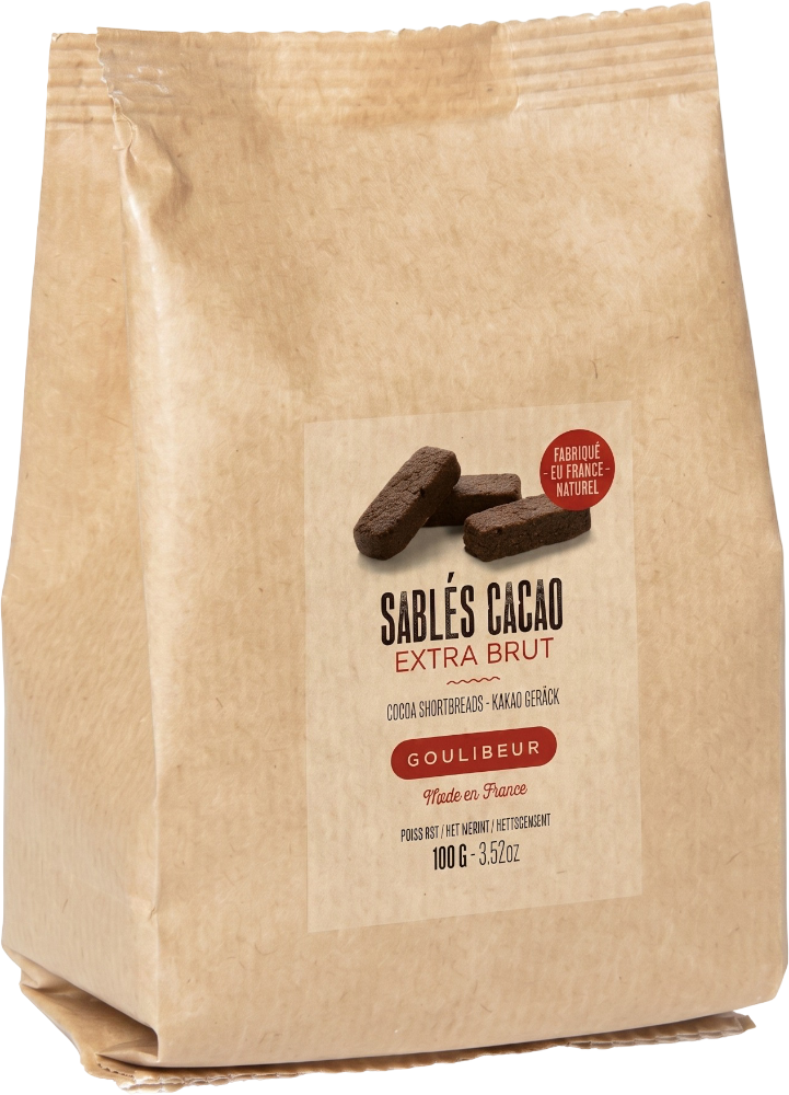 Goulibeur Sušenky Goulibeur sablés kakaové 100g