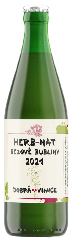 Dobrá Vinice Dobrá Vinice Herb-Nat Bezové bubliny 2024 0,375l