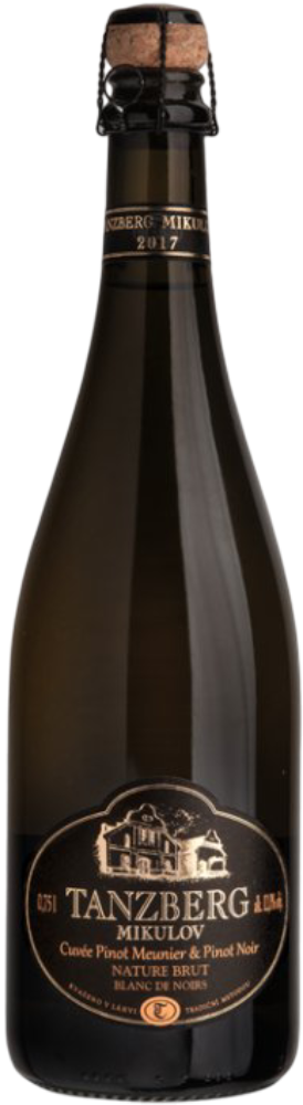 Tanzberg Tanzberg Sekt cuvée Pinot Meunier & Pinot Noir Brut nature 2017