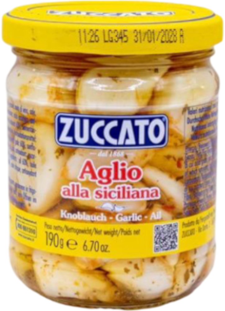 Montanini Nakládaný česnek po sicilsku Montanini 190g