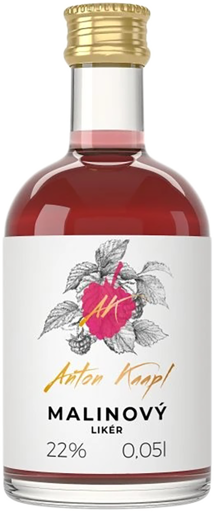 Anton Kaapl Malinový likér Anton Kaapl 0,05l 22%