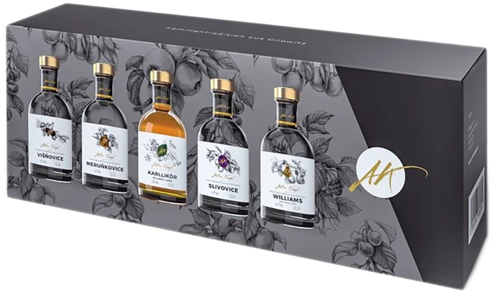 Anton Kaapl Set Anton Kaapl Dárkové balení 5 x 0,2l