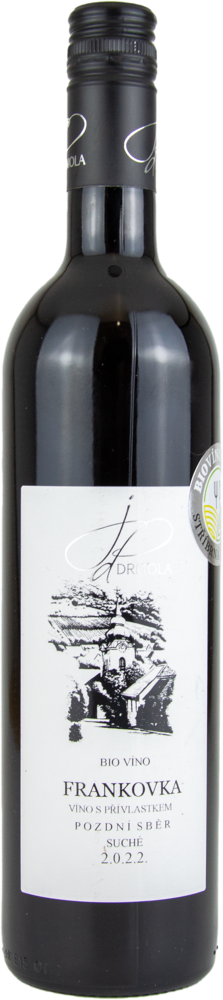 Vinařství Drmola Drmola Frankovka Pozdní sběr BIO 2022