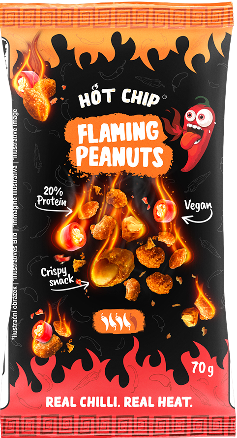 Hot-Chip Hot Peanuts Hot-Chip Flaming 70g
