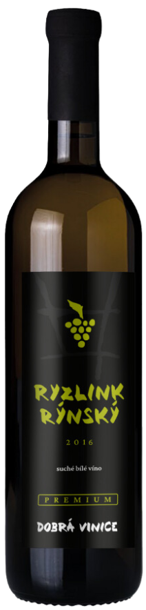 Dobrá Vinice Dobrá vinice Ryzlink Rýnský 2016 vinisto PLUS+