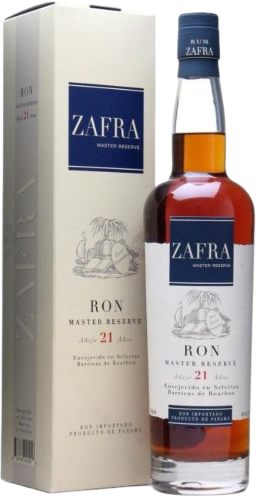 Embotellado Rum Ron Zafra Master Reserve 21YO 0,7l 40% + Dárkové balení