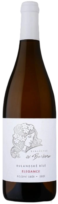 Vinařství sv. Barbora Sv. Barbora Rulandské bílé ELEGANCE Pozdní sběr 2021