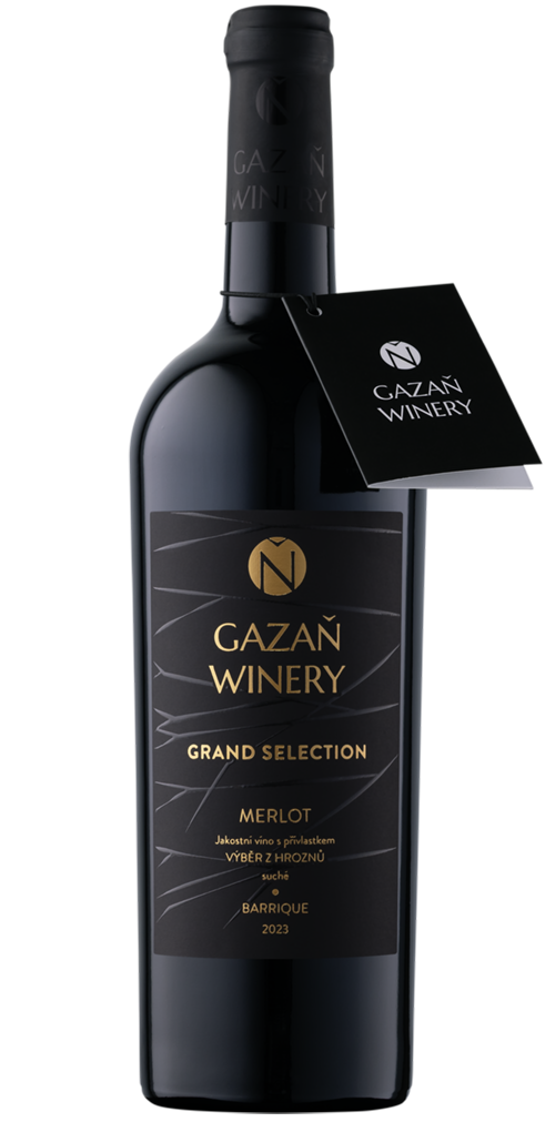 Gazaň Winery Gazaň Winery Merlot Grand Selection Výběr z hroznů 2023