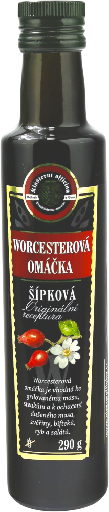 Klášterní Officína Klášterní Officína Worcesterová omáčka se šípkem 290g – foto produktu