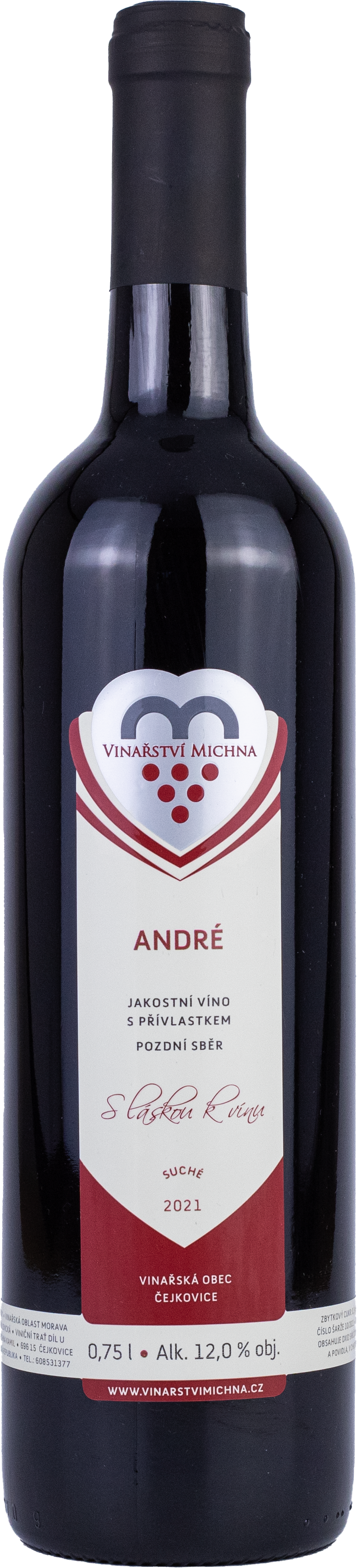 Vinařství Michna Michna André Pozdní sběr 2021