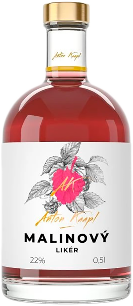 Anton Kaapl Malinový likér Anton Kaapl 0,5l 22%