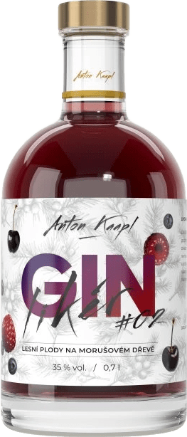 Anton Kaapl Gin likér #2 Anton Kaapl Lesní plody na morušovém dřevě 0,7l 35%