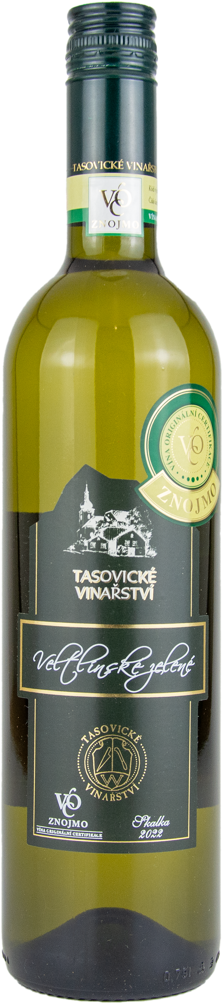 Tasovické vinařství Tasovické vinařství Veltlínské zelené VOC 2022