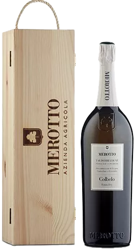 Merotto Merotto Colbelo Superiore Prosecco Extra Dry DOCG MAGNUM 1,5 l + Dárkové balení