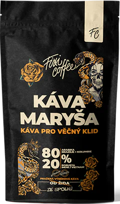 Fixi Coffee Káva Fixi Coffee Maryša - směs Maryša pytlík 250g