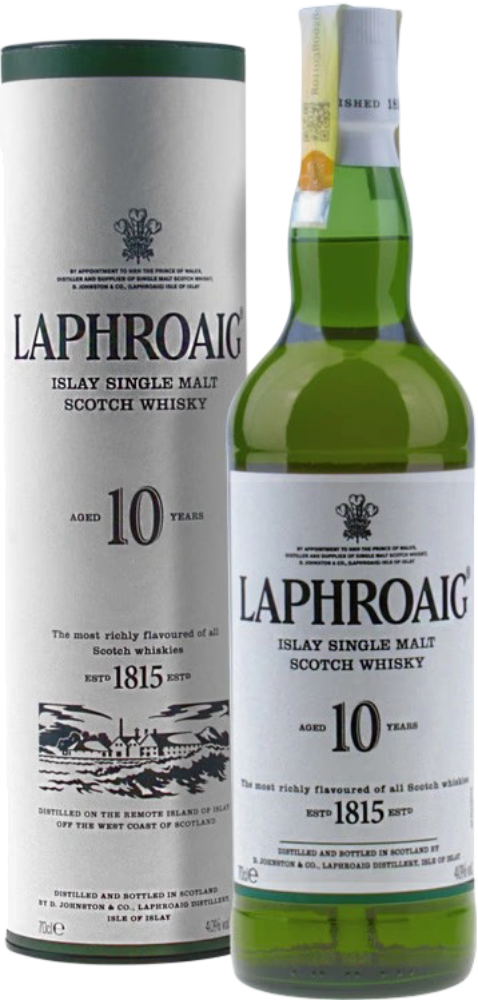 Laphroaig Whisky Laphroaig 10YO + Dárkové Balení