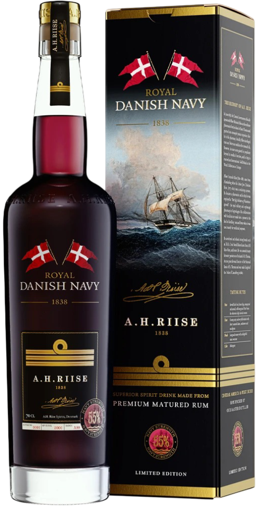 A.H. Riise Royal Navy 55% 0,7l (karton) koupíte na Vinisto.cz