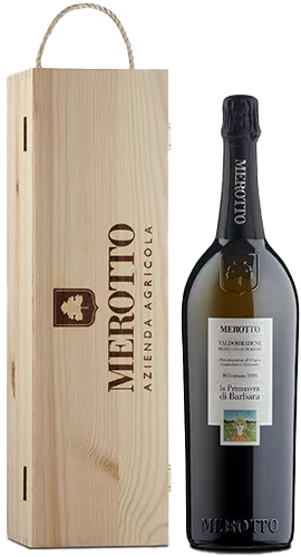 Merotto Merotto Bareta Superiore La Primavera di Barbara Dry DOCG Mill. MAGNUM 1,5l + Dárkové balení