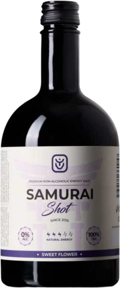 Drink Samurai Energetický nápoj Samurai Shot Sweet Flower 0,5l