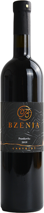 Rodinné vinařství Bzenia Bzenia Frankovka Pozdní sběr 2019