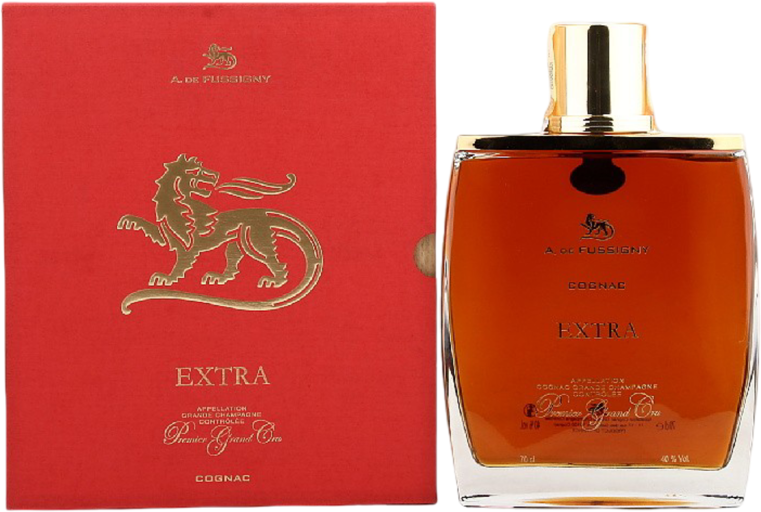 A De Fussigny Cognac A.De Fussigny Extra Grande Champagne 0,7l 40% + dárkové balení