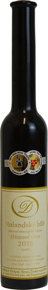 Oldřich Drápal slámové víno Oldřich Drápal slámové víno Rulandské bílé 2018