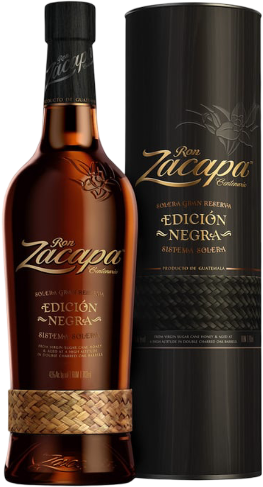 Ron Zacapa Zacapa Edición Negra 43 % 1 l