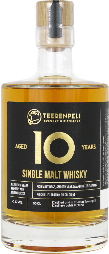 Teerenpeli Whisky Teerenpeli Aged 10 Years 0,5l 43%