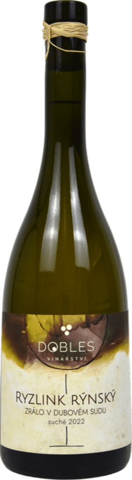 Dobles Dobles Ryzlink rýnský - zrálo s dubovém sudu 2022