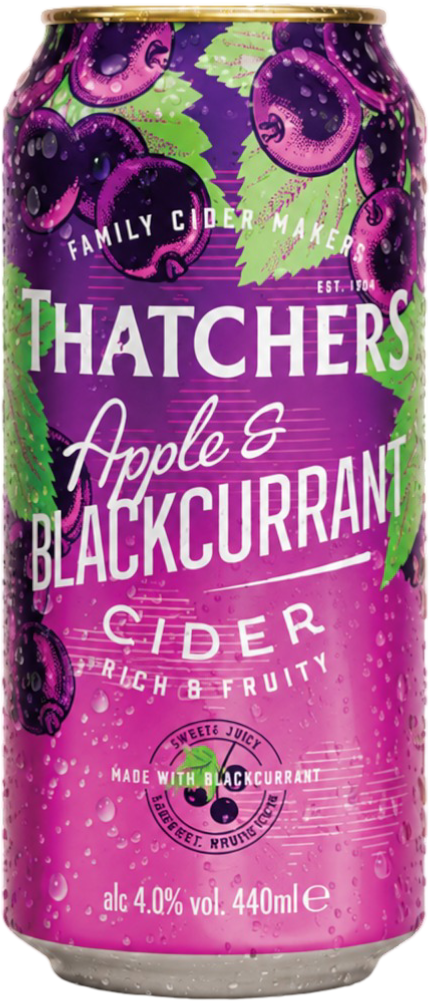 Thatchers Cider Cider Thatchers Apple and Blackcurrant 0,44l