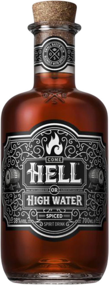 Hell Or High Water Spiced 38% 0,7l (holá lahev)