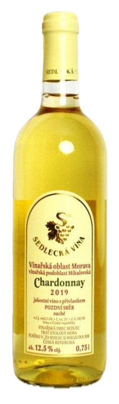 ZD Sedlec Sedlec Chardonnay Pozdní sběr 2020