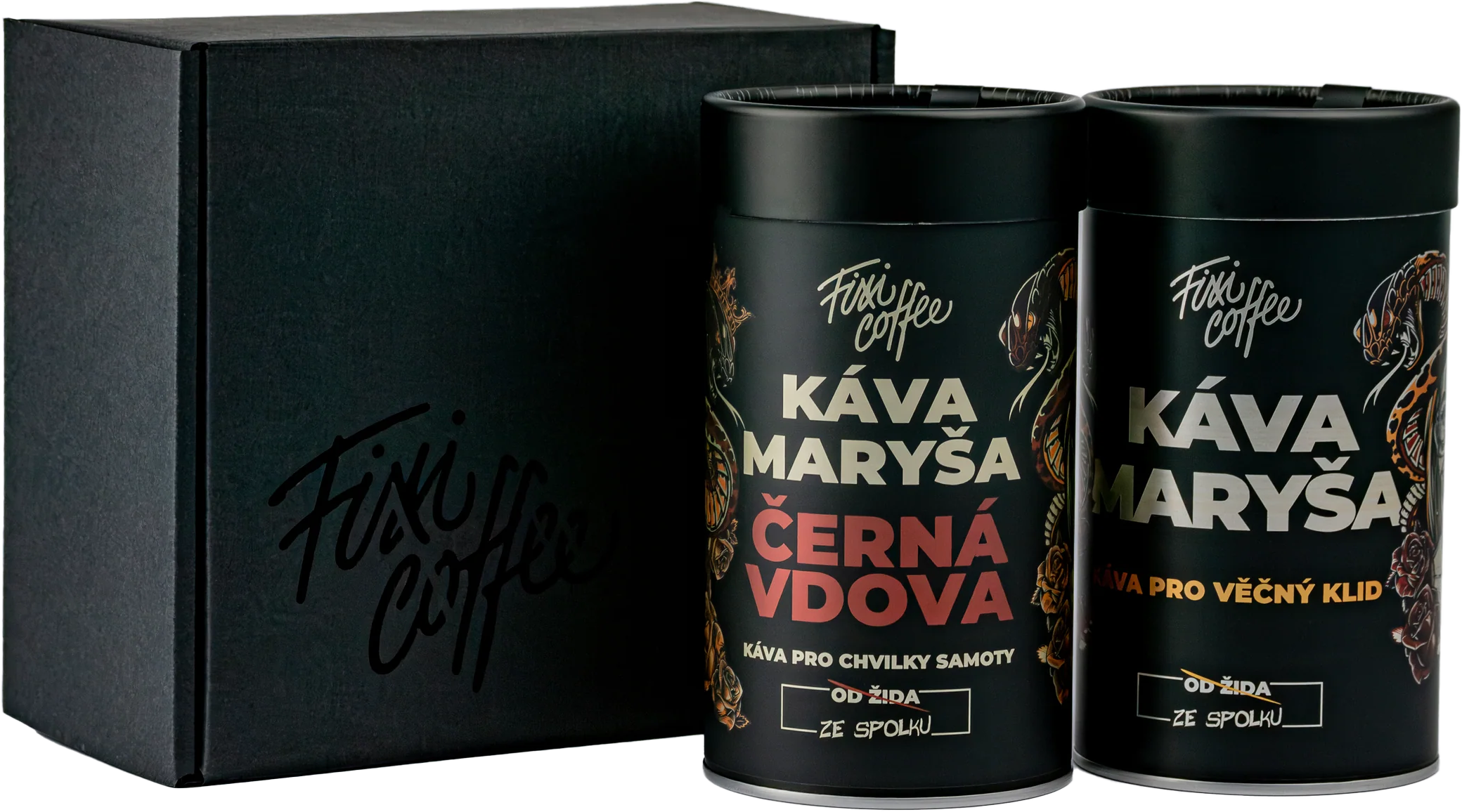 Fixi Coffee Káva Fixi Coffee Maryša - dárková sada ze spolku podruhé 2 x 250 g