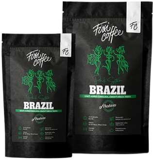 Fixi Coffee Káva Fixi Coffee Brasil Pink Star pytlík 250g