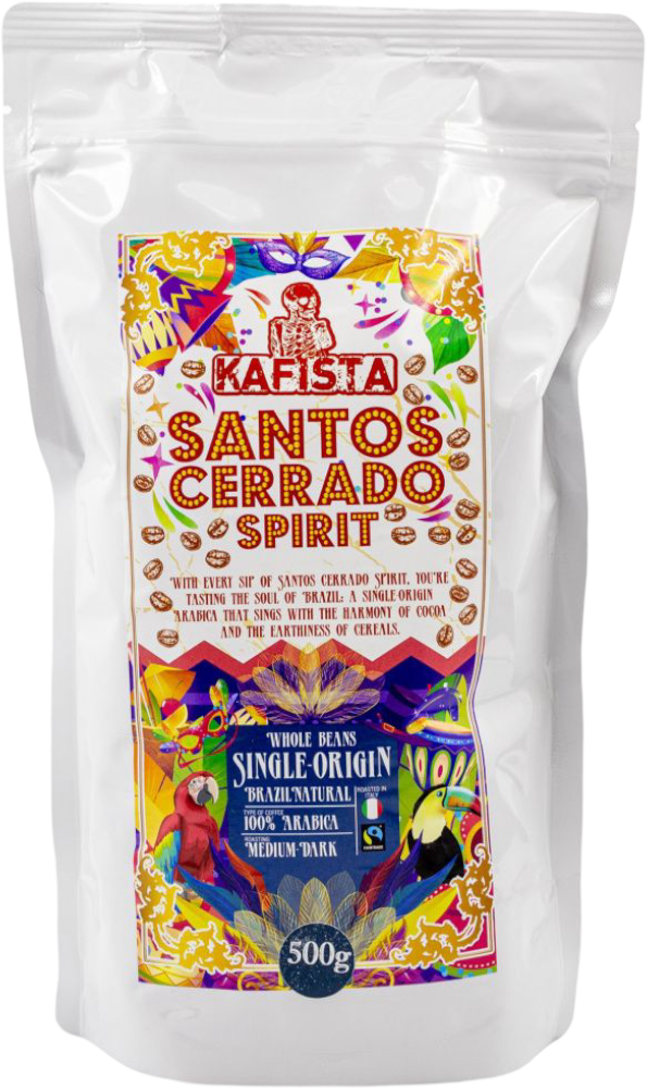 Kafista Káva Kafista Santos Cerrado Spirit 500g
