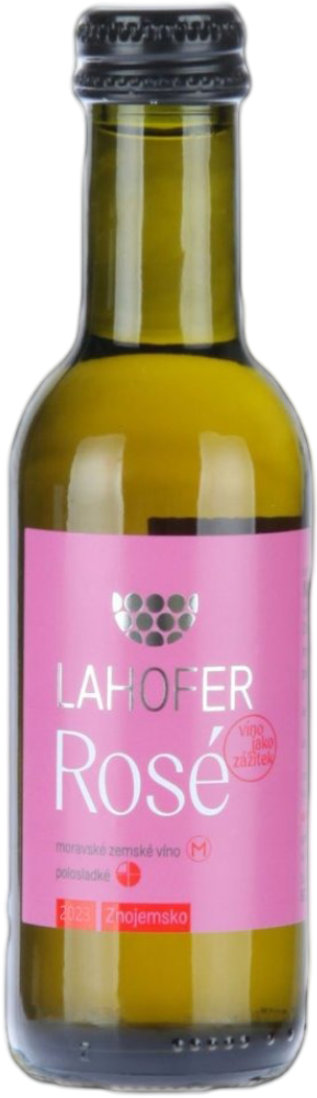 Vinařství Lahofer Lahofer Svatovavřinecké Rosé 2023 0,187l