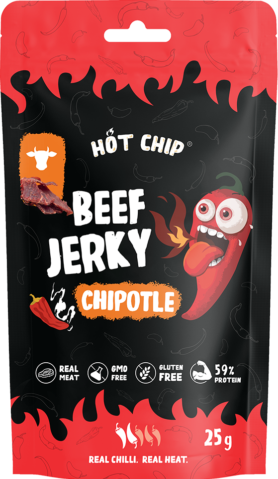 Hot-Chip Jerky Hot-Chip Chilli Chipotle 25g