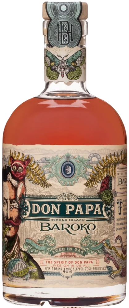 Don Papa Baroko 40% 0,7l (holá lahev) koupíte na Vinisto.cz
