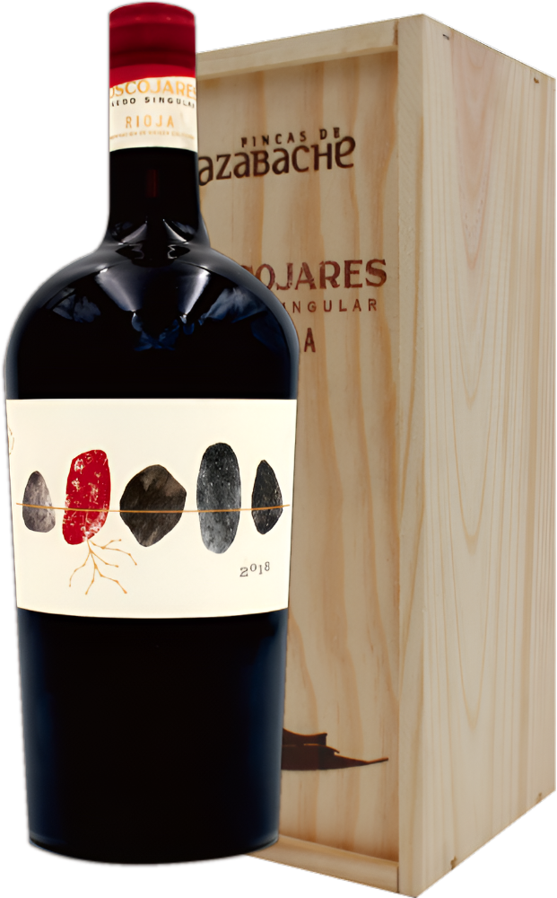 Azabache Azabache Garnacha Coscojares Vinedos Singular Rioja 2018 + Dřevěné dárkové balení